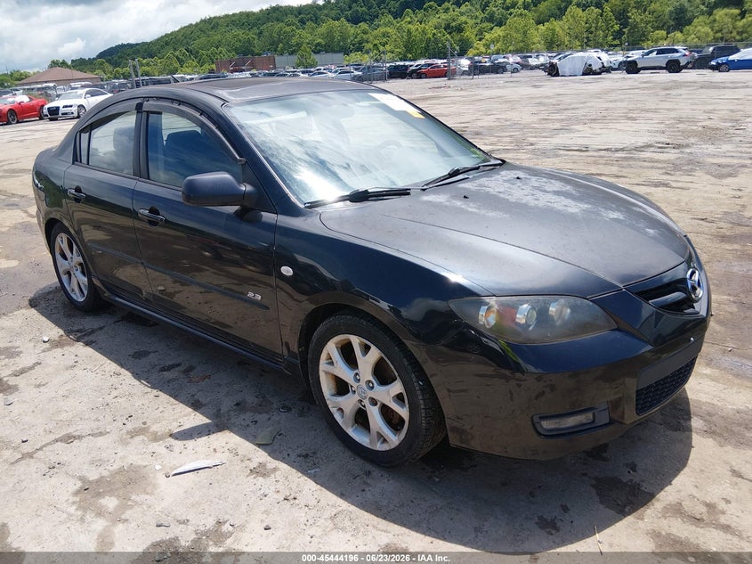 2008 Mazda 3 VIN JM1BK323681802604 IAAI salvage auction — NORMAL WEAR, Clear-Dealer Only (West Virginia), sold $225 on 2026-07-23 (photo 1)