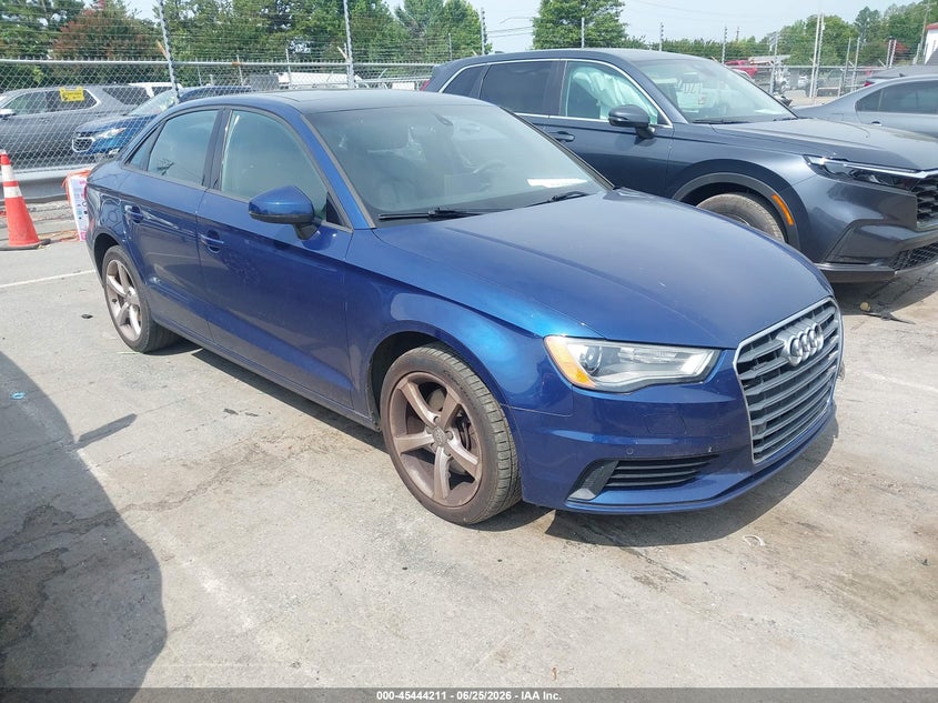 2016 Audi A3 VIN WAUB8GFFXG1020764 IAAI salvage auction — SIDE, Salvage Title, sold $3,000 on 2026-07-20 (photo 1)