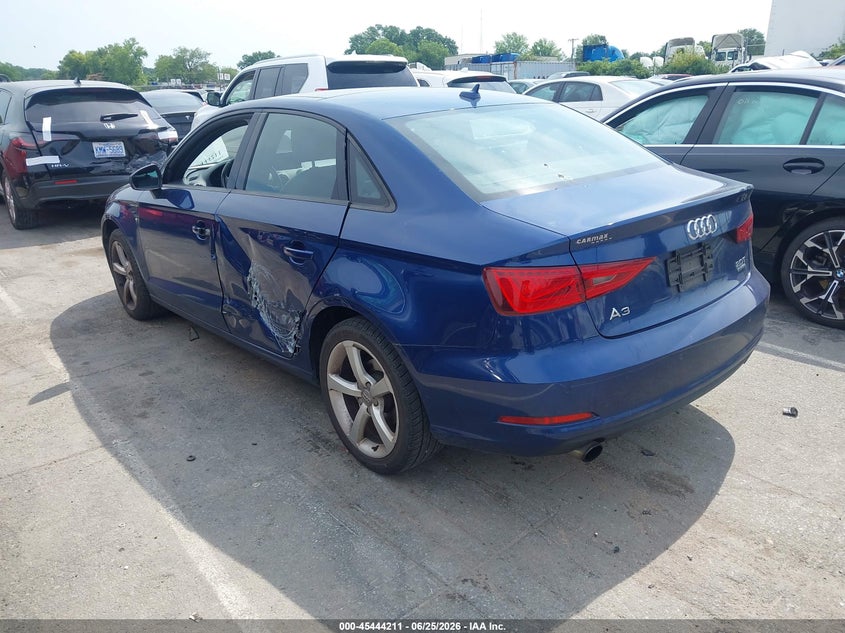 2016 Audi A3 VIN WAUB8GFFXG1020764 IAAI salvage auction — SIDE, Salvage Title, sold $3,000 on 2026-07-20 (photo 3)