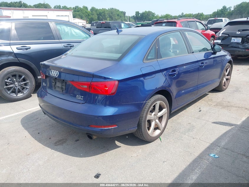 2016 Audi A3 VIN WAUB8GFFXG1020764 IAAI salvage auction — SIDE, Salvage Title, sold $3,000 on 2026-07-20 (photo 4)