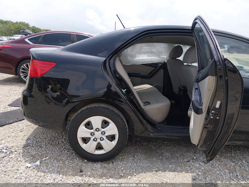 2010 Kia Forte VIN KNAFU4A21A5177745 IAAI salvage auction — FRONT END, Salvage (Ohio), sold $475 on 2026-07-15 (photo 8)