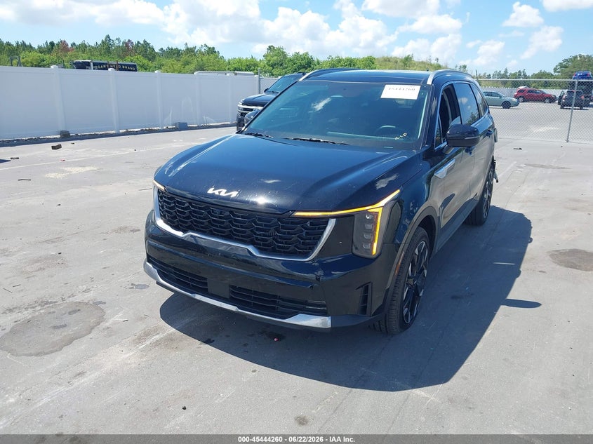 2026 Kia Sorento VIN 5XYRK4JF0TG410260 IAAI salvage auction — LEFT REAR, Rebuildable (Florida), sold $15,175 on 2026-07-06 (photo 2)