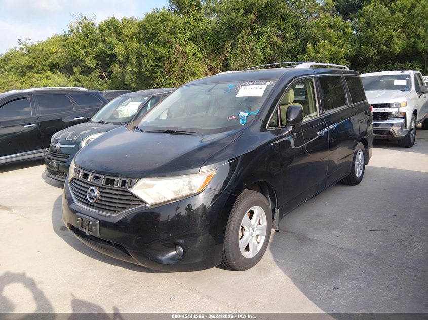 2012 Nissan Quest VIN JN8AE2KP3C9047278 IAAI salvage auction — NORMAL WEAR, Nrc Lienholder Repossession Paperwork (Texas), sold $400 on 2026-07-13 (photo 6)