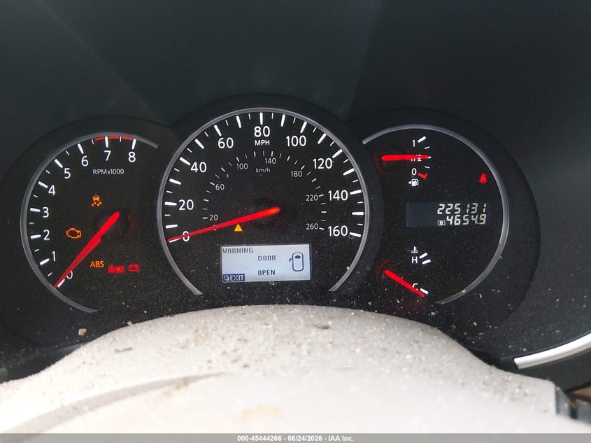 2012 Nissan Quest VIN JN8AE2KP3C9047278 IAAI salvage auction — NORMAL WEAR, Nrc Lienholder Repossession Paperwork (Texas), sold $400 on 2026-07-13 (photo 7)