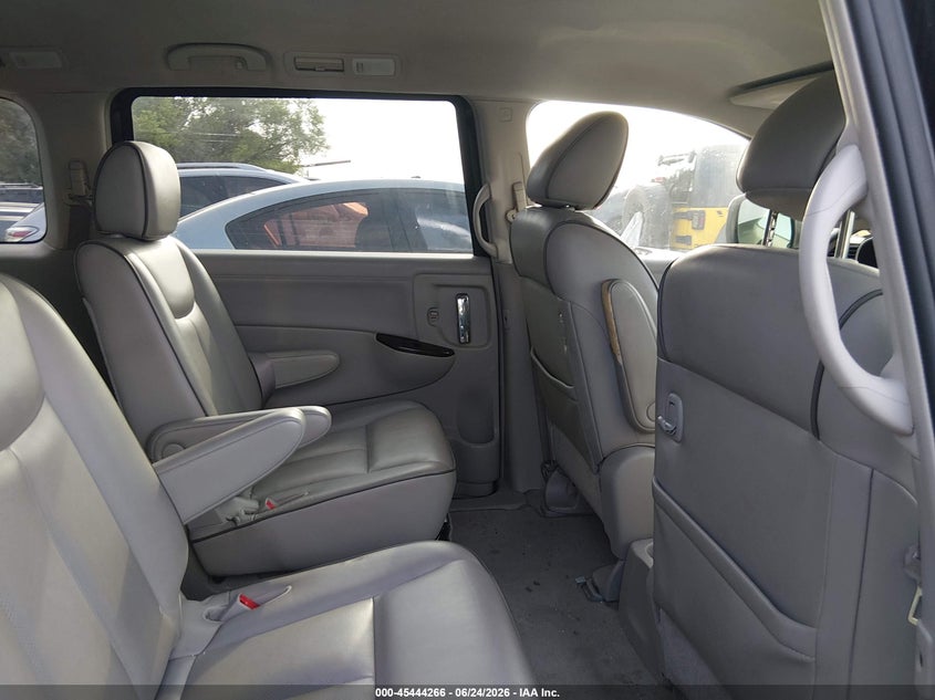 2012 Nissan Quest VIN JN8AE2KP3C9047278 IAAI salvage auction — NORMAL WEAR, Nrc Lienholder Repossession Paperwork (Texas), sold $400 on 2026-07-13 (photo 8)