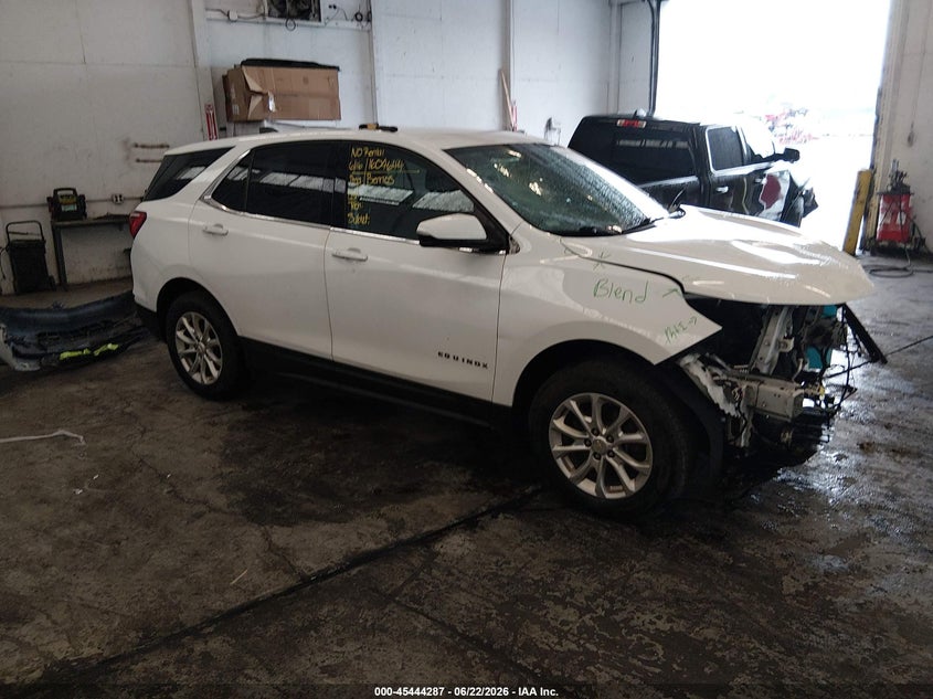 2018 Chevrolet Equinox VIN 2GNAXSEV6J6191231 IAAI salvage auction — FRONT END, Salvage Title, sold $1,400 on 2026-08-02 (photo 1)