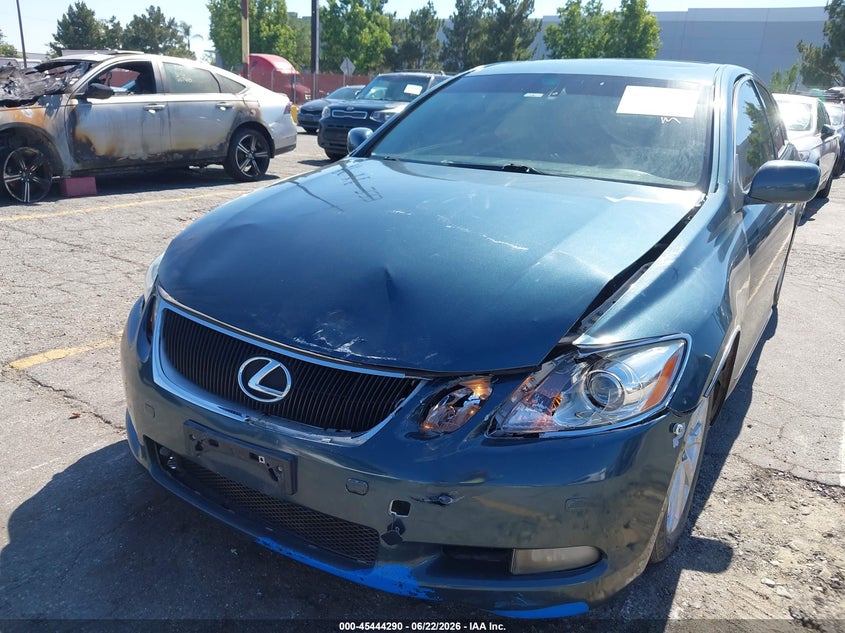 2006 Lexus Gs 300 VIN JTHBH96S565011617 IAAI salvage auction — FRONT END, Salvage (California), sold $700 on 2026-07-07 (photo 6)