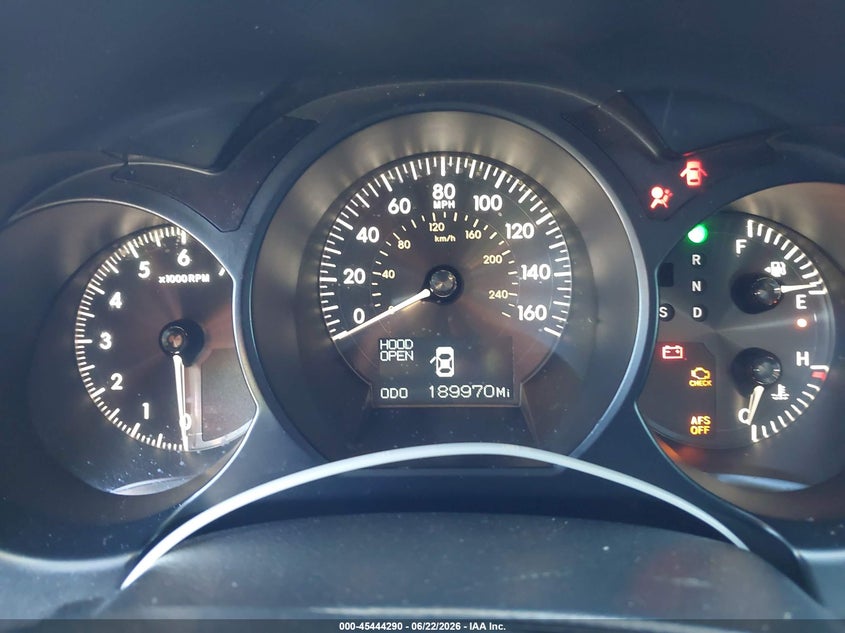 2006 Lexus Gs 300 VIN JTHBH96S565011617 IAAI salvage auction — FRONT END, Salvage (California), sold $700 on 2026-07-07 (photo 7)