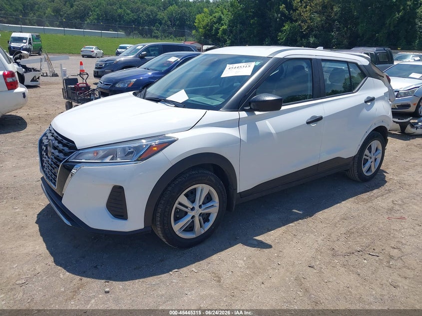 2024 Nissan Kicks VIN 3N1CP5BV2RL586279 IAAI salvage auction — REAR END, Salvage Title, sold $2,850 on 2026-07-23 (photo 2)