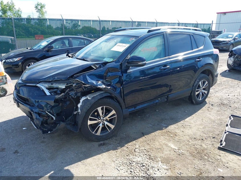 2018 Toyota Rav 4 VIN JTMRFREV6JJ733261 IAAI salvage auction — LEFT FRONT, Mv-907A (New York), sold $25 on 2026-07-21 (photo 2)