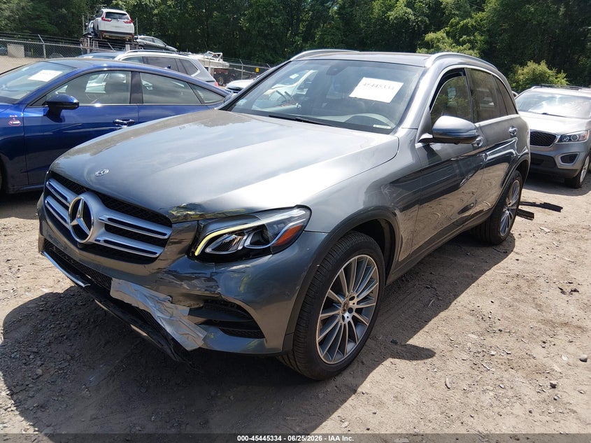2018 Mercedes-benz Glc VIN WDC0G4KB4JV067359 IAAI salvage auction — FRONT END, Salvage (Massachusetts), sold $12,200 on 2026-07-19 (photo 2)