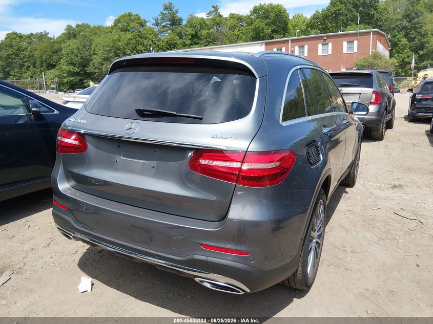 2018 Mercedes-benz Glc VIN WDC0G4KB4JV067359 IAAI salvage auction — FRONT END, Salvage (Massachusetts), sold $12,200 on 2026-07-19 (photo 4)