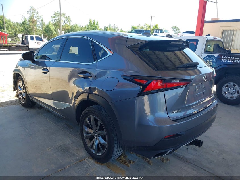 2020 Lexus Nx VIN JTJJARBZ4L5011055 IAAI salvage auction — LEFT FRONT, Salvage Title, sold $6,200 on 2026-07-28 (photo 3)