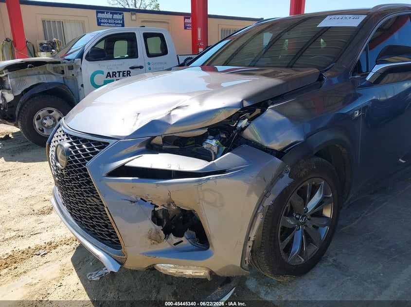 2020 Lexus Nx VIN JTJJARBZ4L5011055 IAAI salvage auction — LEFT FRONT, Salvage Title, sold $6,200 on 2026-07-28 (photo 6)