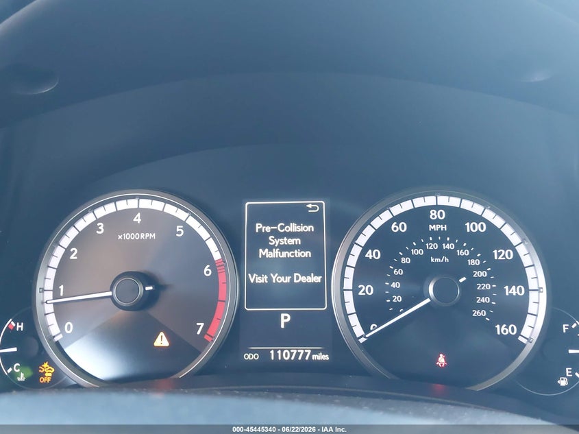 2020 Lexus Nx VIN JTJJARBZ4L5011055 IAAI salvage auction — LEFT FRONT, Salvage Title, sold $6,200 on 2026-07-28 (photo 7)