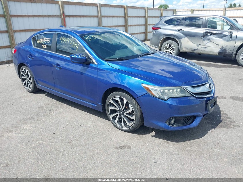 2016 Acura Ilx VIN 19UDE2F89GA020166 IAAI salvage auction — FRONT END, Salvage (Minnesota), sold $1,950 on 2026-07-28 (photo 1)