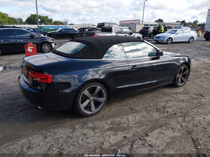 2014 Audi A5 VIN WAULFAFH2EN001916 IAAI salvage auction — FRONT END, Salvage (Georgia), sold $1,600 on 2026-07-23 (photo 4)