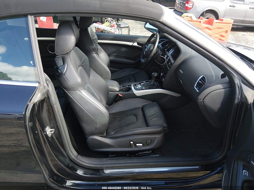 2014 Audi A5 VIN WAULFAFH2EN001916 IAAI salvage auction — FRONT END, Salvage (Georgia), sold $1,600 on 2026-07-23 (photo 5)