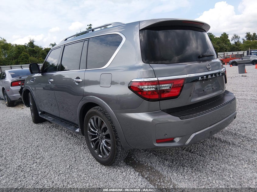 2023 Nissan Armada VIN JN8AY2CD6P9694338 IAAI salvage auction — RIGHT SIDE, Salvage (Alabama), sold $19,400 on 2026-07-16 (photo 3)