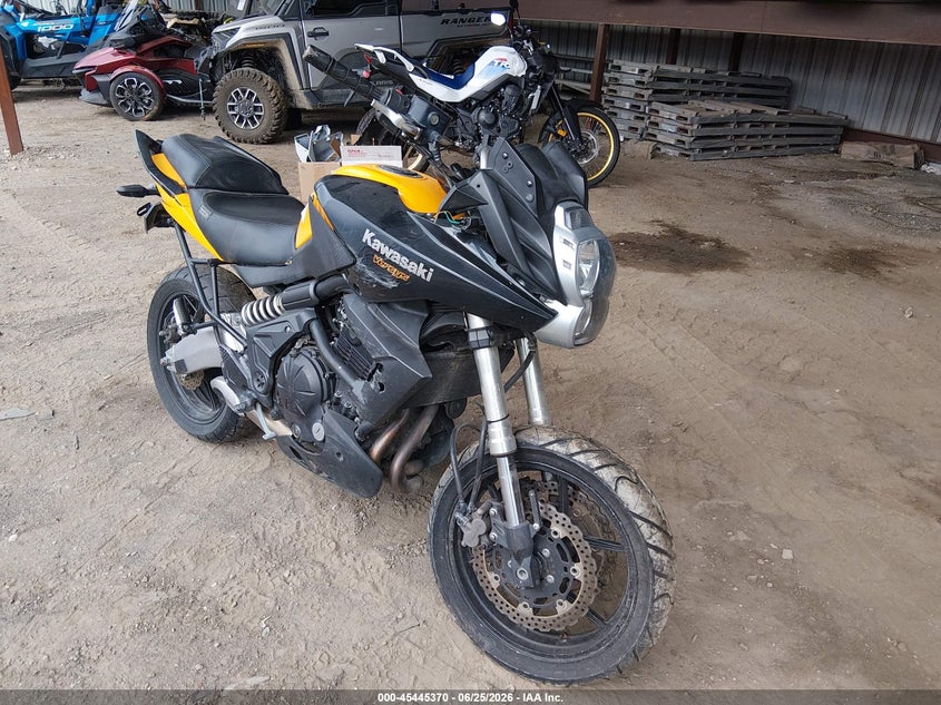 2012 Kawasaki VIN JKALEEC17CDA08316 IAAI salvage auction — FRONT END, Salvage (Ohio), sold $250 on 2026-07-14 (photo 1)