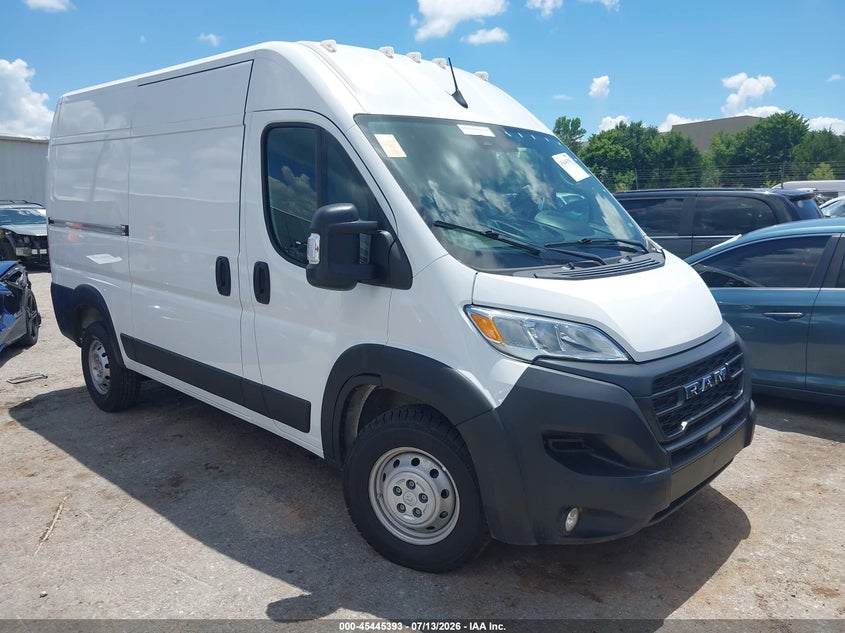 2025 Ram Promaster city VIN 3C6LRVCG9SE513256 IAAI salvage auction — HAIL, Enterprise Vehicles Clear Only (Oklahoma), sold $21,500 on 2026-07-29 (photo 1)