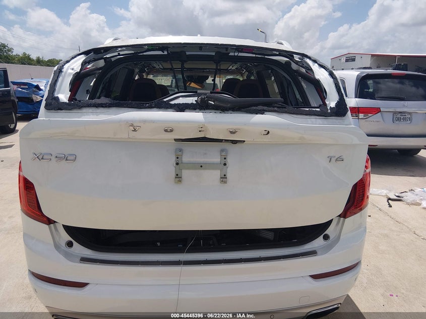 2016 Volvo Xc90 VIN YV4A22PK4G1051231 IAAI salvage auction — REAR END, Original (Texas), sold $7,200 on 2026-07-24 (photo 6)