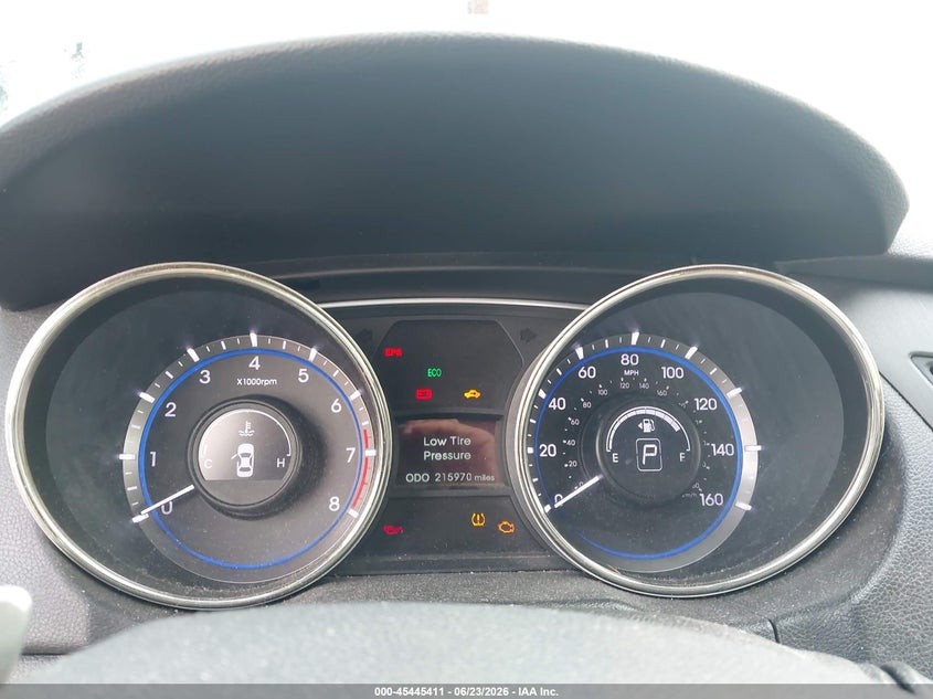2013 Hyundai Sonata VIN 5NPEC4AC2DH573178 IAAI salvage auction — NORMAL WEAR, Salvage Title, sold $275 on 2026-07-30 (photo 7)