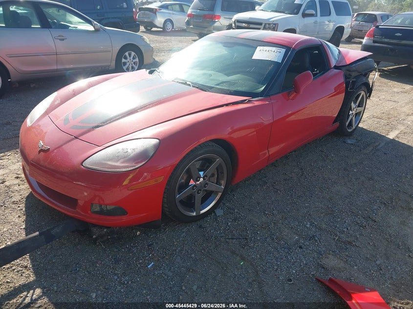 2007 Chevrolet Corvette VIN 1G1YY26U175129288 IAAI salvage auction — REAR END, Salvage (Indiana), sold $7,300 on 2026-07-10 (photo 2)