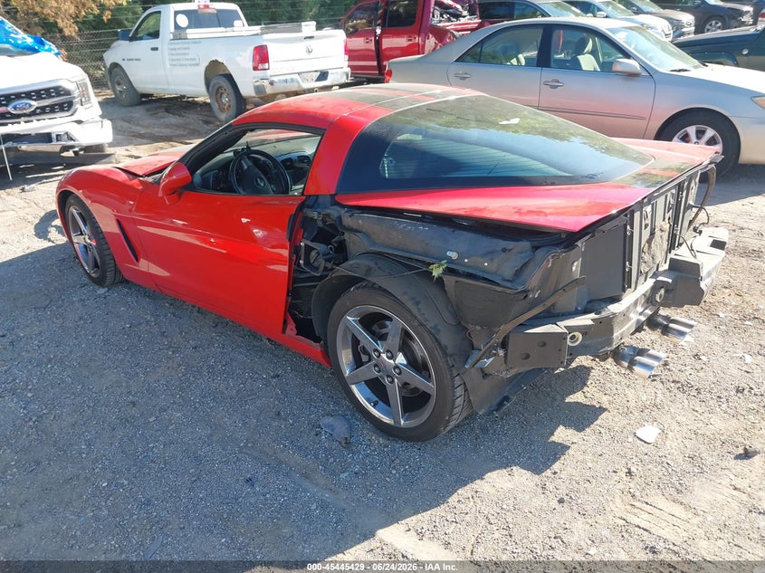2007 Chevrolet Corvette VIN 1G1YY26U175129288 IAAI salvage auction — REAR END, Salvage (Indiana), sold $7,300 on 2026-07-10 (photo 3)