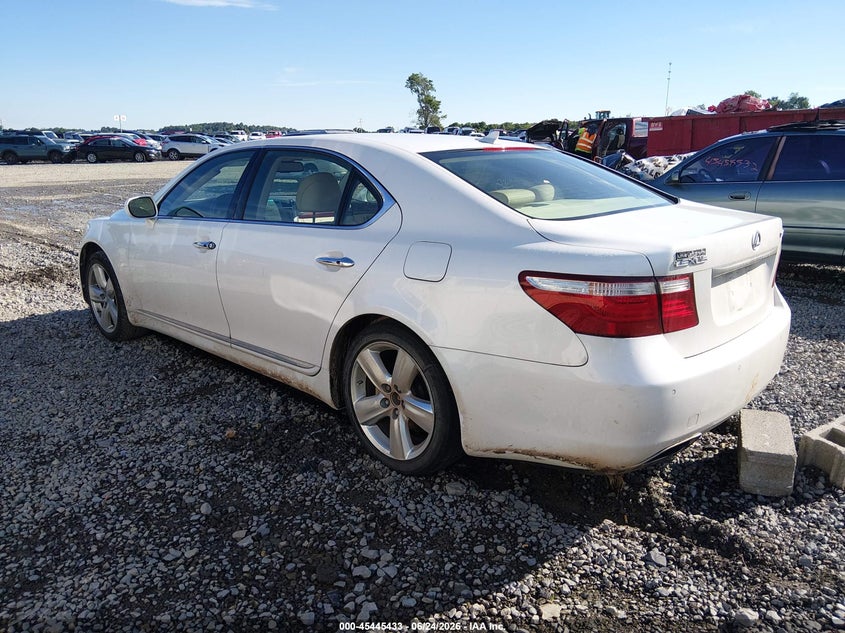 2008 Lexus Ls 460 VIN JTHGL46F185032994 IAAI salvage auction — UNKNOWN, Salvage (West Virginia), sold $925 on 2026-07-29 (photo 3)