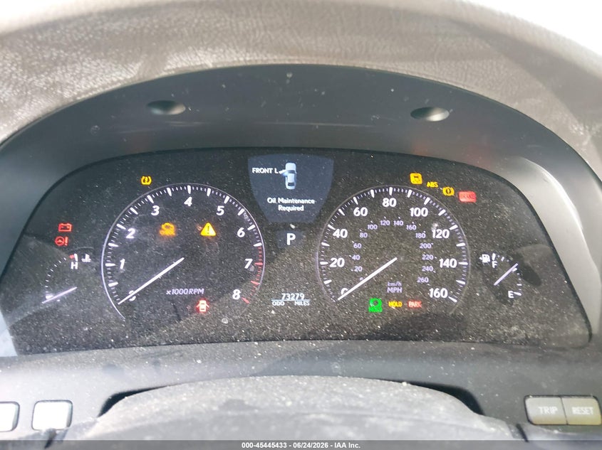 2008 Lexus Ls 460 VIN JTHGL46F185032994 IAAI salvage auction — UNKNOWN, Salvage (West Virginia), sold $925 on 2026-07-29 (photo 7)