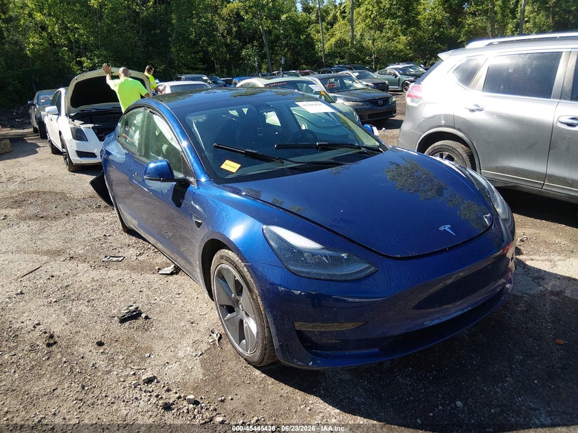2023 Tesla Model 3 VIN 5YJ3E1EA0PF504047 IAAI salvage auction — RIGHT REAR, Salvage (Ohio), sold $6,975 on 2026-07-16 (photo 1)