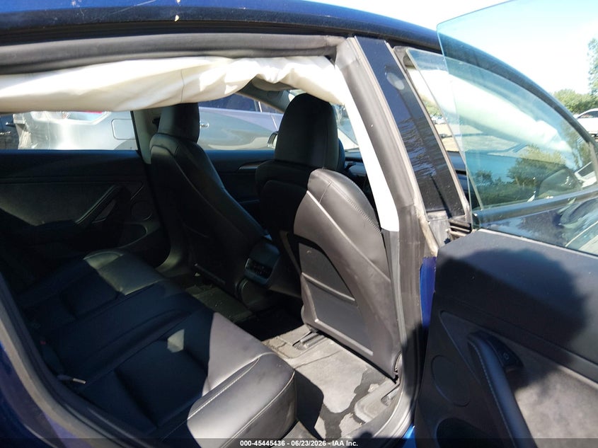2023 Tesla Model 3 VIN 5YJ3E1EA0PF504047 IAAI salvage auction — RIGHT REAR, Salvage (Ohio), sold $6,975 on 2026-07-16 (photo 8)