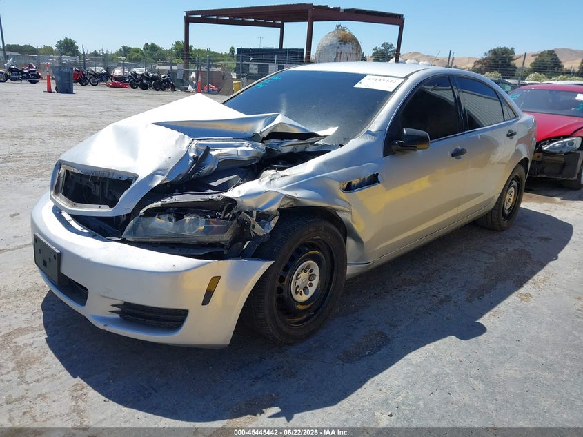 2014 Chevrolet Caprice VIN 6G3NS5U2XEL973212 IAAI salvage auction — FRONT END, Salvage Title, sold $1,750 on 2026-07-17 (photo 2)
