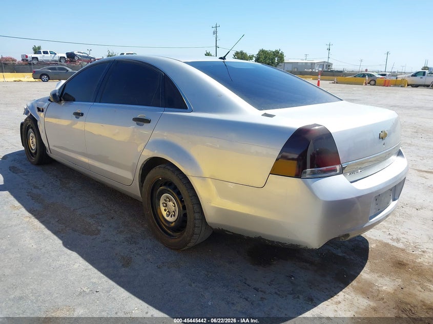 2014 Chevrolet Caprice VIN 6G3NS5U2XEL973212 IAAI salvage auction — FRONT END, Salvage Title, sold $1,750 on 2026-07-17 (photo 3)