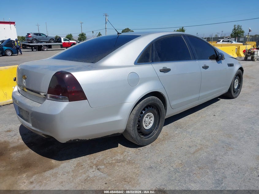 2014 Chevrolet Caprice VIN 6G3NS5U2XEL973212 IAAI salvage auction — FRONT END, Salvage Title, sold $1,750 on 2026-07-17 (photo 4)