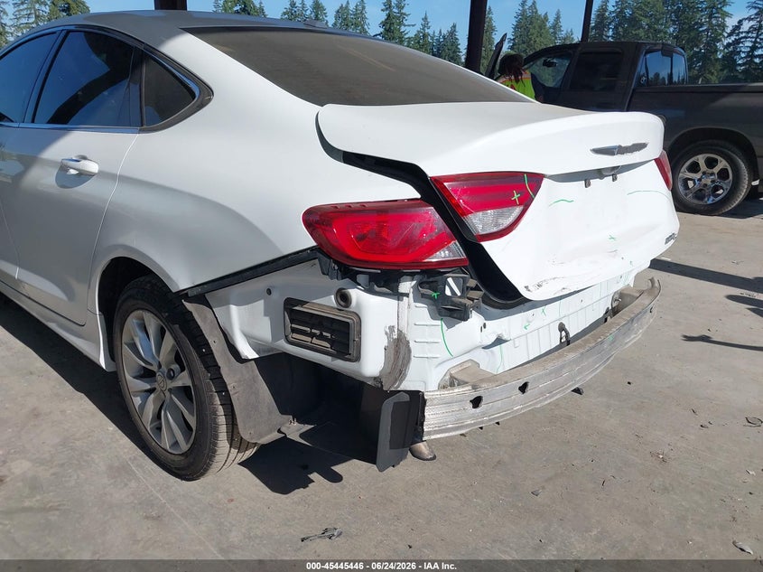 2015 Chrysler 200 VIN 1C3CCCCBXFN544993 IAAI salvage auction — REAR END, Salvage Title, sold $850 on 2026-08-01 (photo 6)