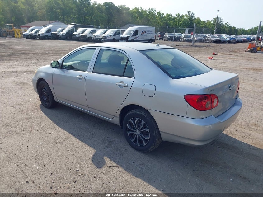 2005 Toyota Corolla VIN JTDBR32E450056359 IAAI salvage auction — NORMAL WEAR, Clear (Maryland), sold $875 on 2026-07-07 (photo 3)