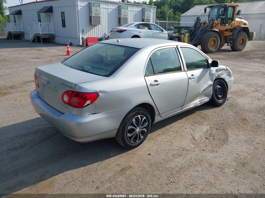 2005 Toyota Corolla VIN JTDBR32E450056359 IAAI salvage auction — NORMAL WEAR, Clear (Maryland), sold $875 on 2026-07-07 (photo 4)