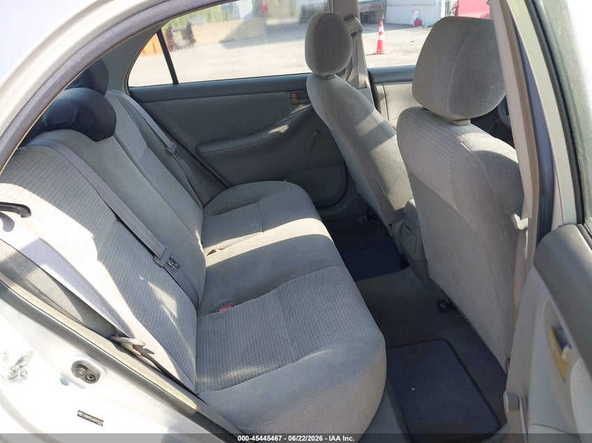 2005 Toyota Corolla VIN JTDBR32E450056359 IAAI salvage auction — NORMAL WEAR, Clear (Maryland), sold $875 on 2026-07-07 (photo 8)