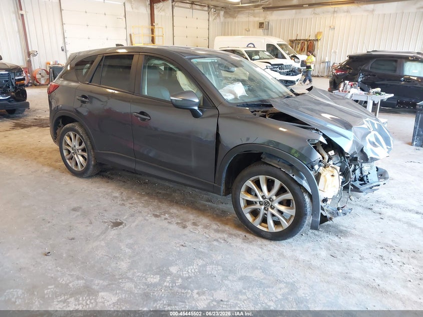 2015 Mazda Cx-5 VIN JM3KE4DY2F0478504 IAAI salvage auction — FRONT END, Clear (Michigan), sold $325 on 2026-07-28 (photo 1)