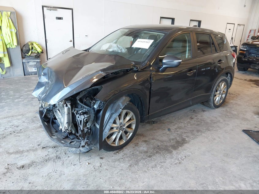 2015 Mazda Cx-5 VIN JM3KE4DY2F0478504 IAAI salvage auction — FRONT END, Clear (Michigan), sold $325 on 2026-07-28 (photo 2)