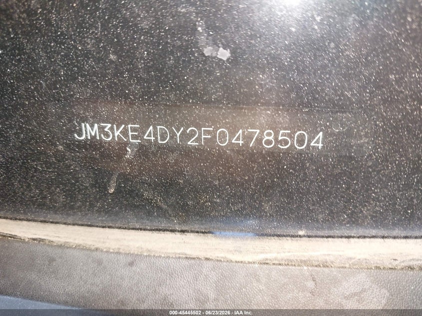 2015 Mazda Cx-5 VIN JM3KE4DY2F0478504 IAAI salvage auction — FRONT END, Clear (Michigan), sold $325 on 2026-07-28 (photo 9)