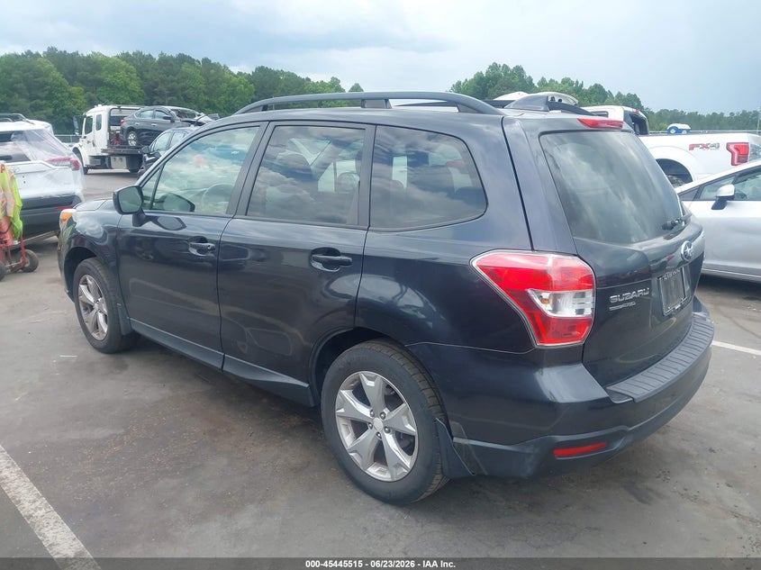2016 Subaru Forester VIN JF2SJADC5GH464561 IAAI salvage auction — RIGHT REAR, Salvage (North Carolina), sold $75 on 2026-07-29 (photo 3)