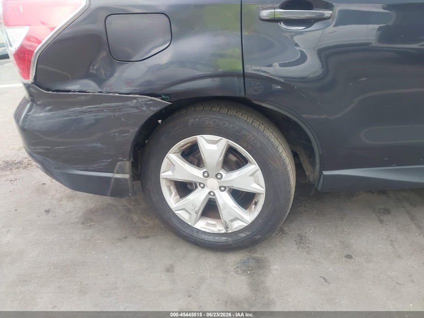 2016 Subaru Forester VIN JF2SJADC5GH464561 IAAI salvage auction — RIGHT REAR, Salvage (North Carolina), sold $75 on 2026-07-29 (photo 6)