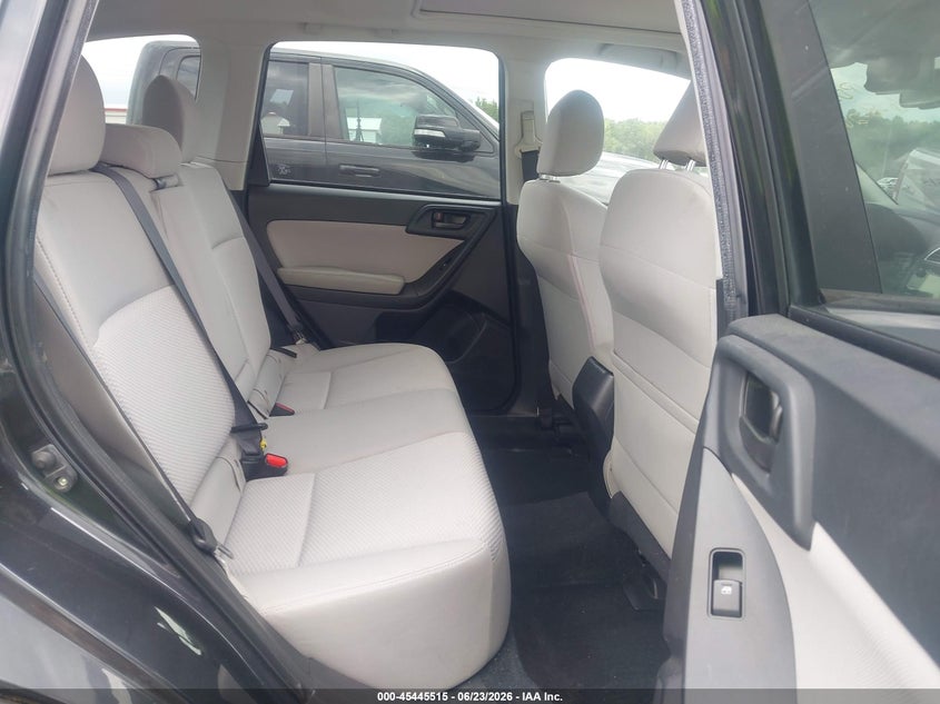 2016 Subaru Forester VIN JF2SJADC5GH464561 IAAI salvage auction — RIGHT REAR, Salvage (North Carolina), sold $75 on 2026-07-29 (photo 8)