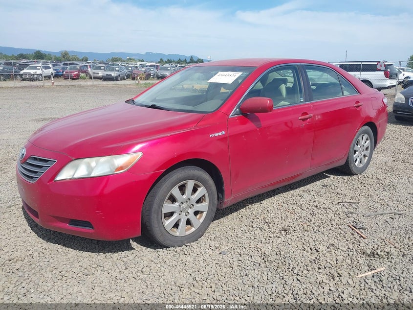 2007 Toyota Camry hybrid VIN JTNBB46KX73032204 IAAI salvage auction — NORMAL WEAR, Peddle Clear Public-Restricted (Oregon), sold $375 on 2026-07-29 (photo 2)