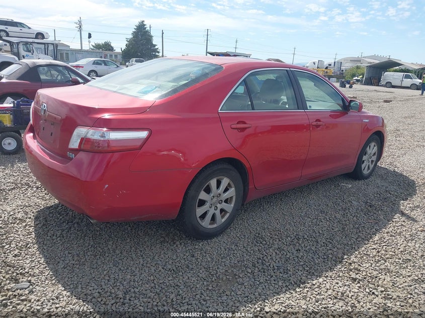 2007 Toyota Camry hybrid VIN JTNBB46KX73032204 IAAI salvage auction — NORMAL WEAR, Peddle Clear Public-Restricted (Oregon), sold $375 on 2026-07-29 (photo 4)