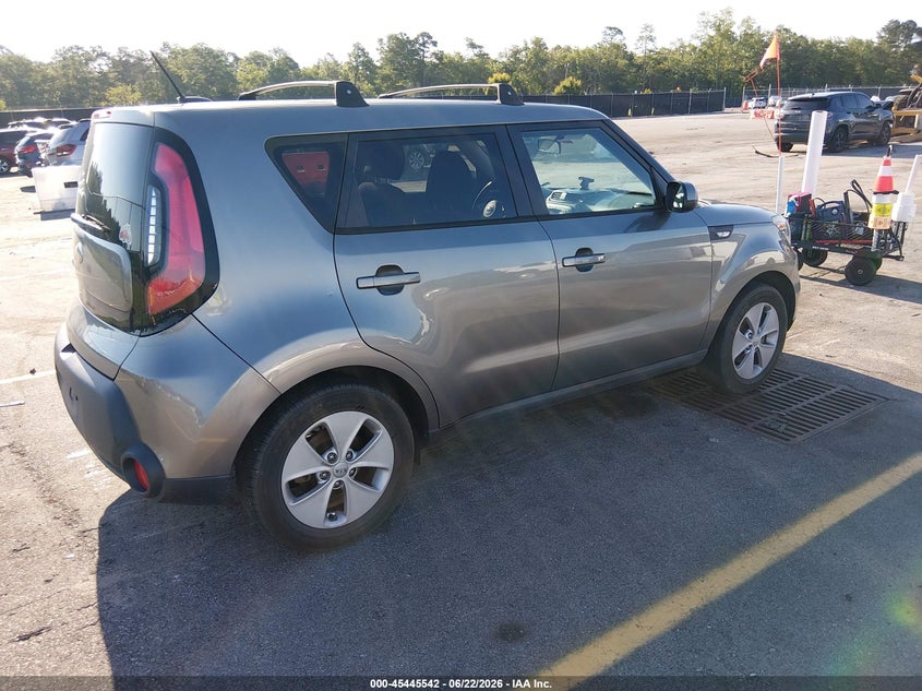2014 Kia Soul VIN KNDJN2A28E7052654 IAAI salvage auction — NORMAL WEAR, Clear (South Carolina), sold $375 on 2026-07-22 (photo 4)