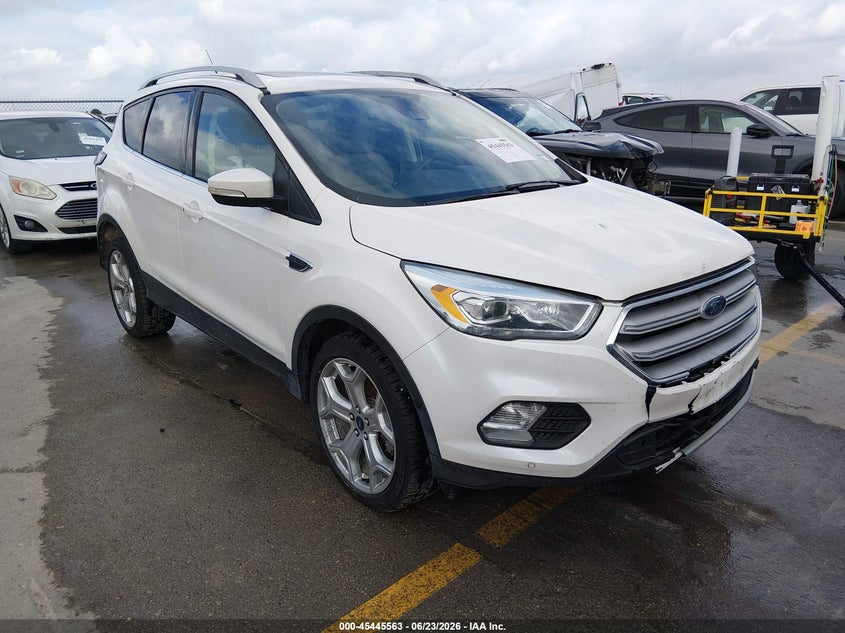 2018 Ford Escape VIN 1FMCU9J99JUC32900 IAAI salvage auction — FRONT END, Salvage Title, sold $2,400 on 2026-08-19 (photo 1)
